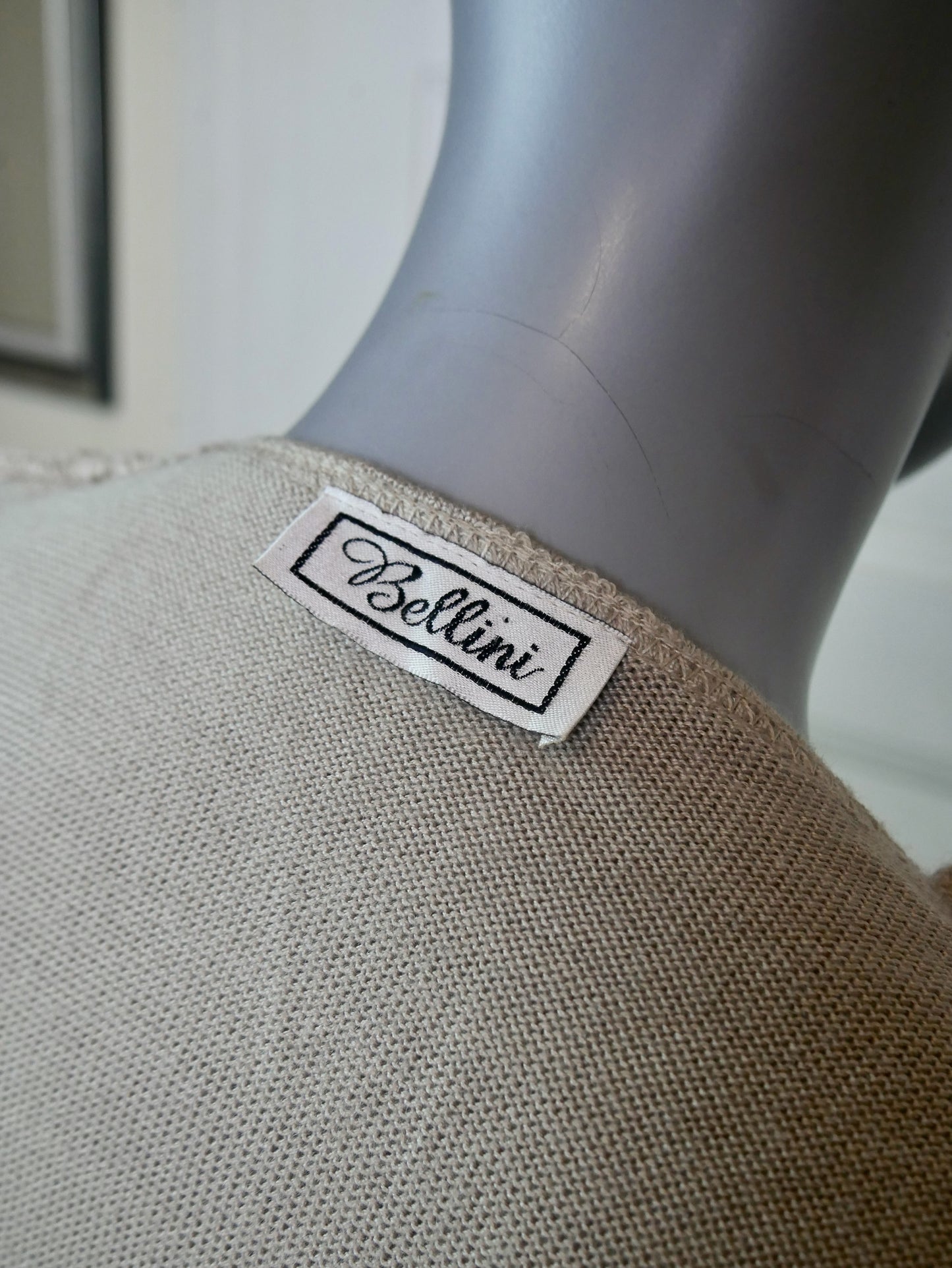 Taupe Vest | 90s European Vintage Womenswear | Large