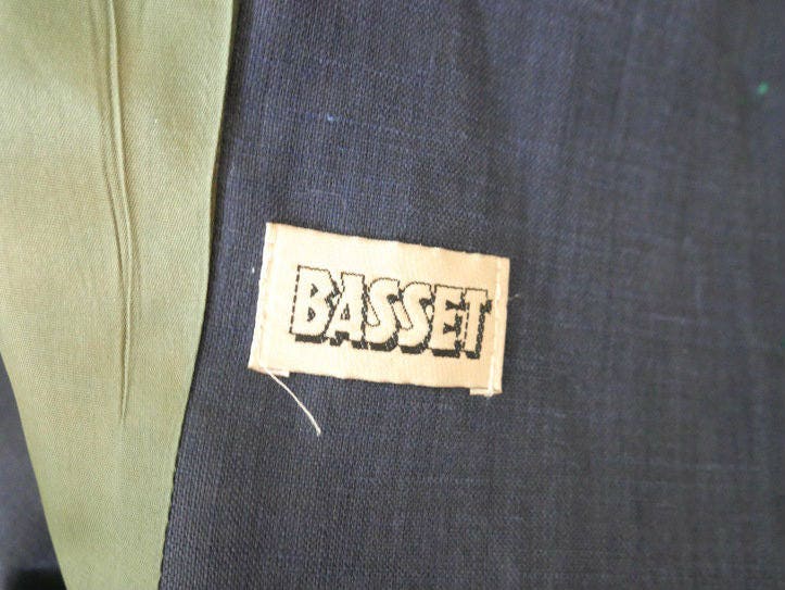 1980s Vintage Green Linen Double-Front Blazer | Bavarian Traditional Octoberfest Jacket | Large Leo Gabor Vintage