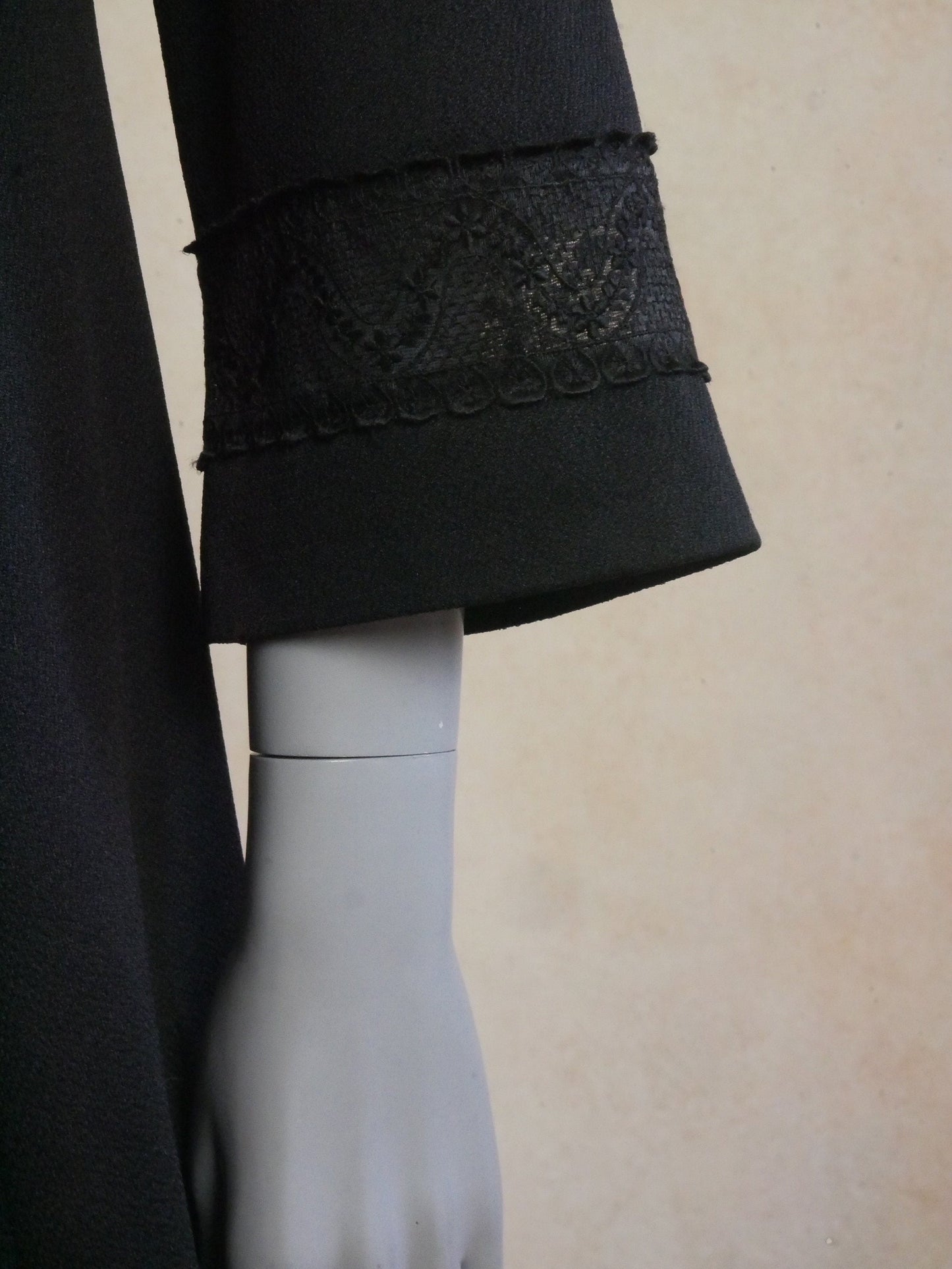 60s Vintage Black Dress Leo Gabor Vintage