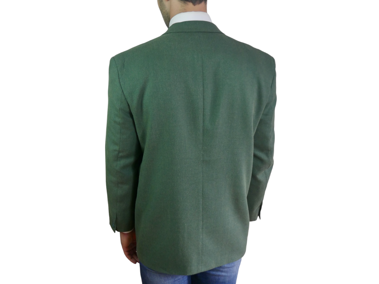 90s Vintage Green Blazer | Men's Sport Coat | Extra Large Leo Gabor Vintage