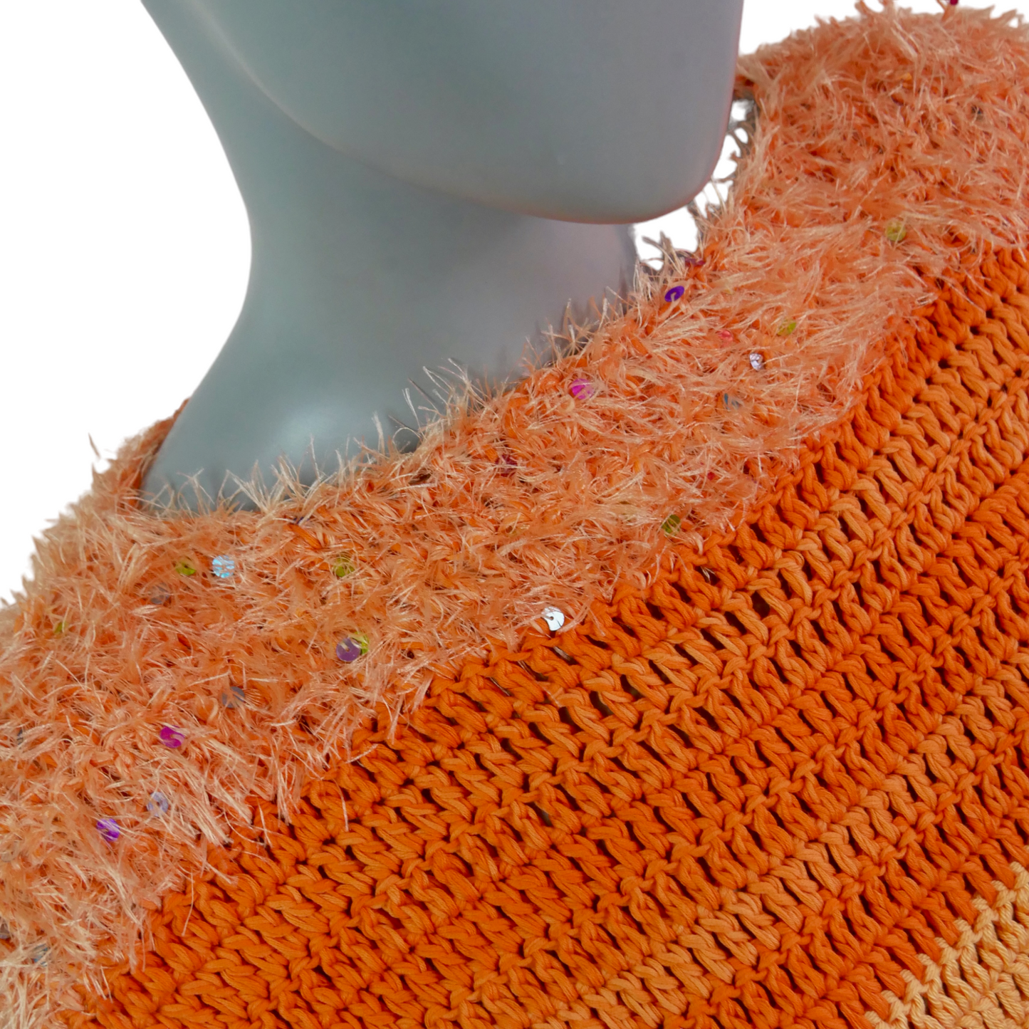 90s Vintage Knitwear | Sleeveless Tank Top Sweater Leo Gabor Vintage