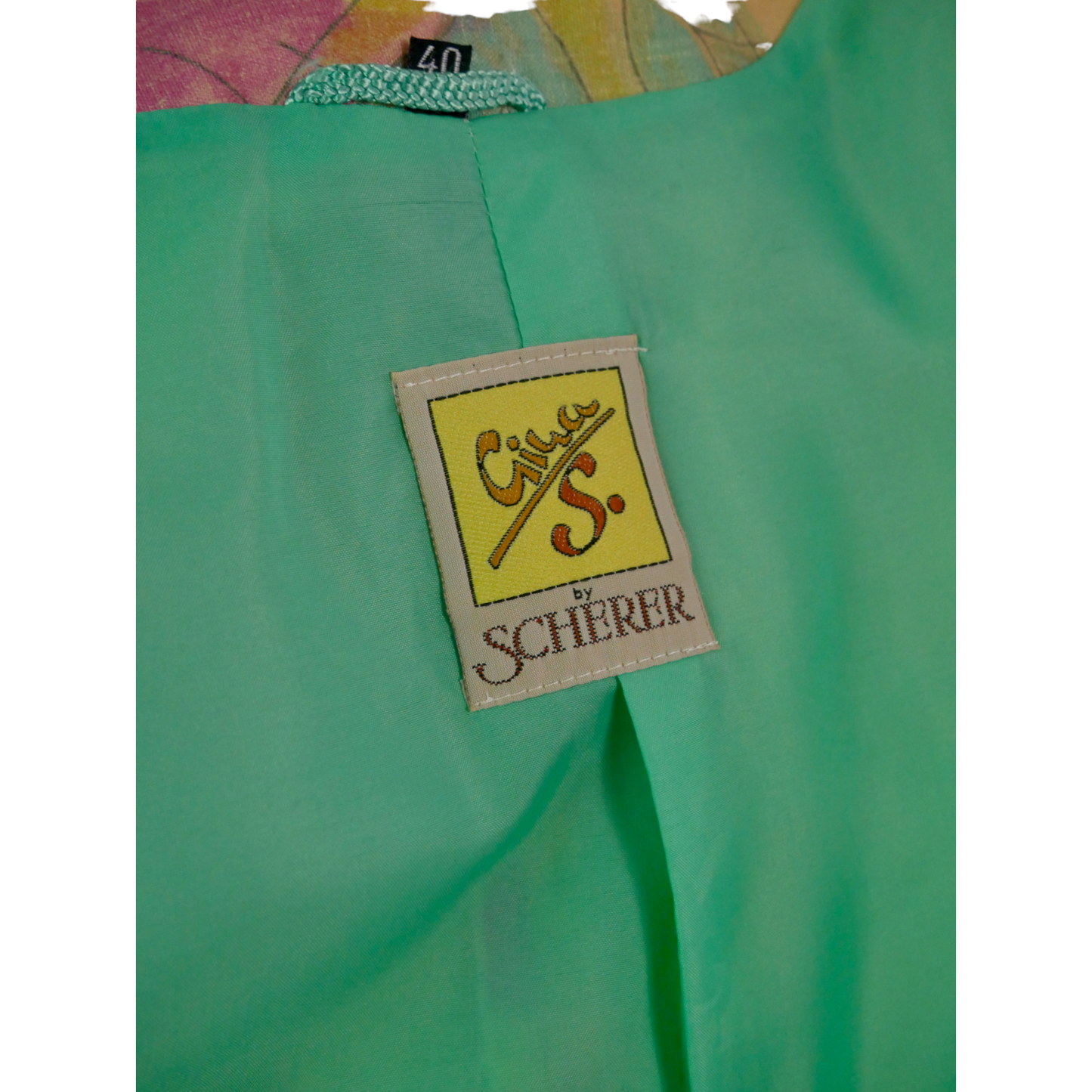 90s Vintage Pastel Blazer | Women's Summer Jacket Leo Gabor Vintage