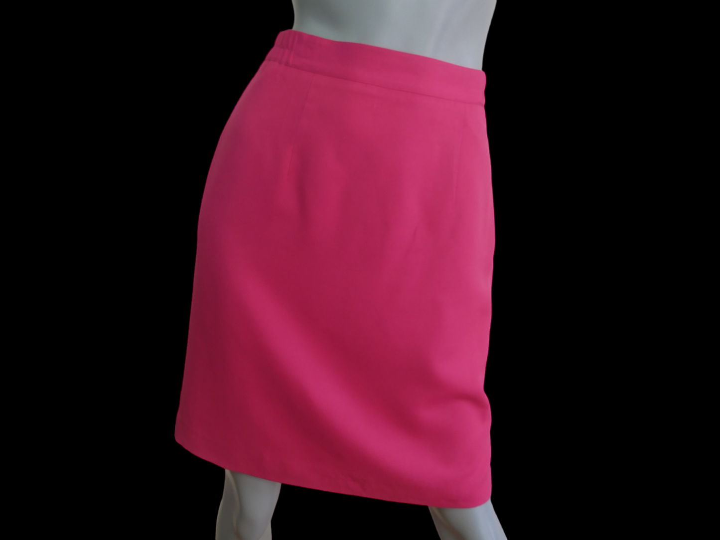 90s Vintage Pink Skirt | Medium Leo Gabor Vintage