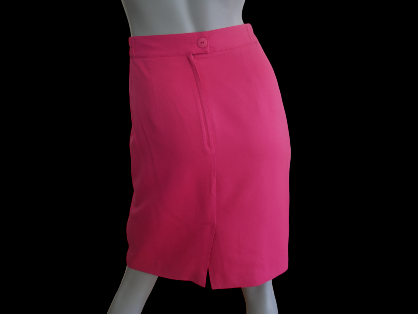 90s Vintage Pink Skirt | Medium Leo Gabor Vintage
