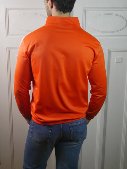 Y2K Track Jacket | Dutch Orange Sportswear | Medium