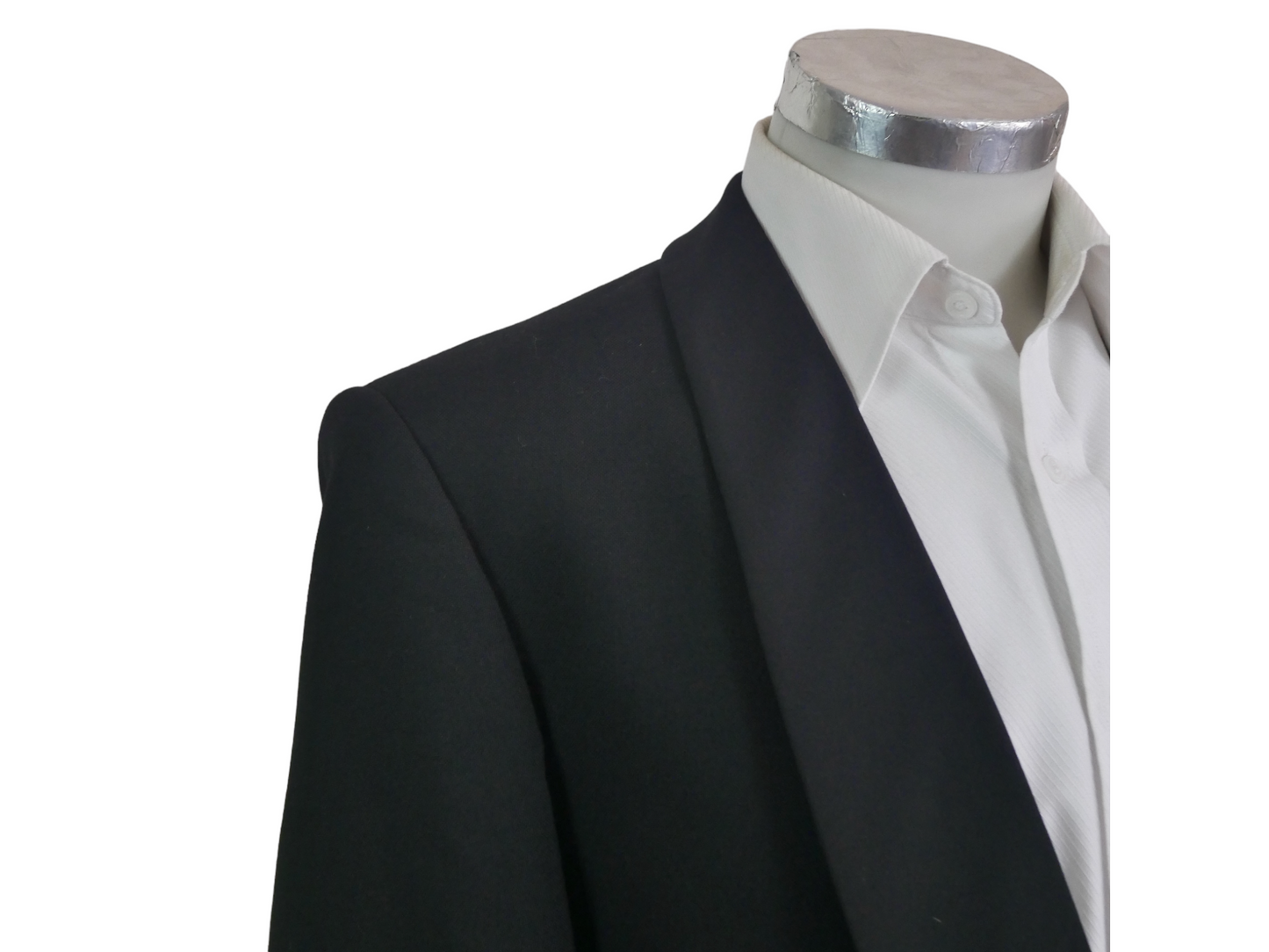 80s Tuxedo Jacket, Men's Black Smoking | Size 44 Short, 44S