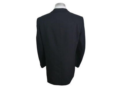 80s Tuxedo Jacket, Men's Black Smoking | Size 44 Short, 44S