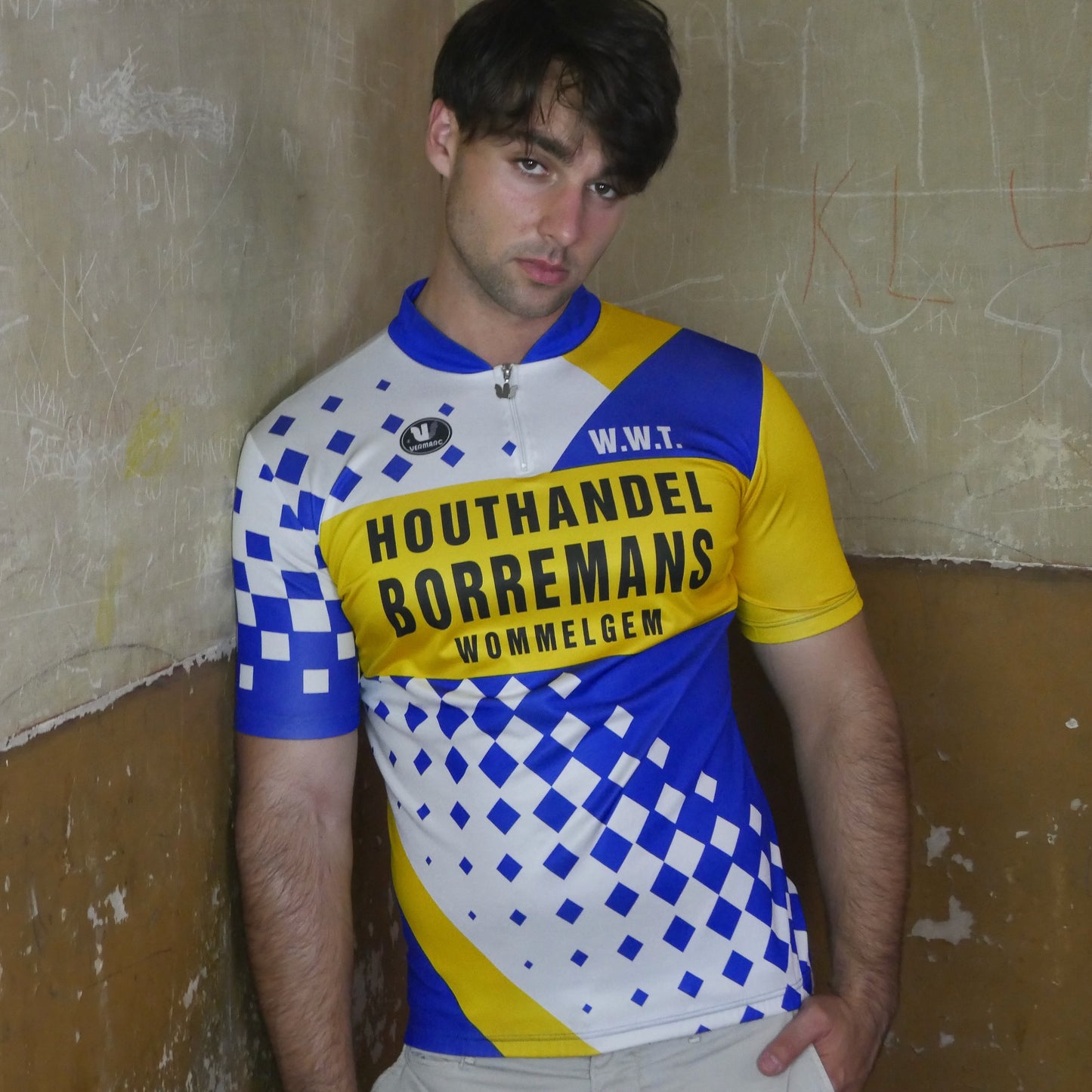 Vintage Cycling Jersey | 1990s Men's Sportswear | Large