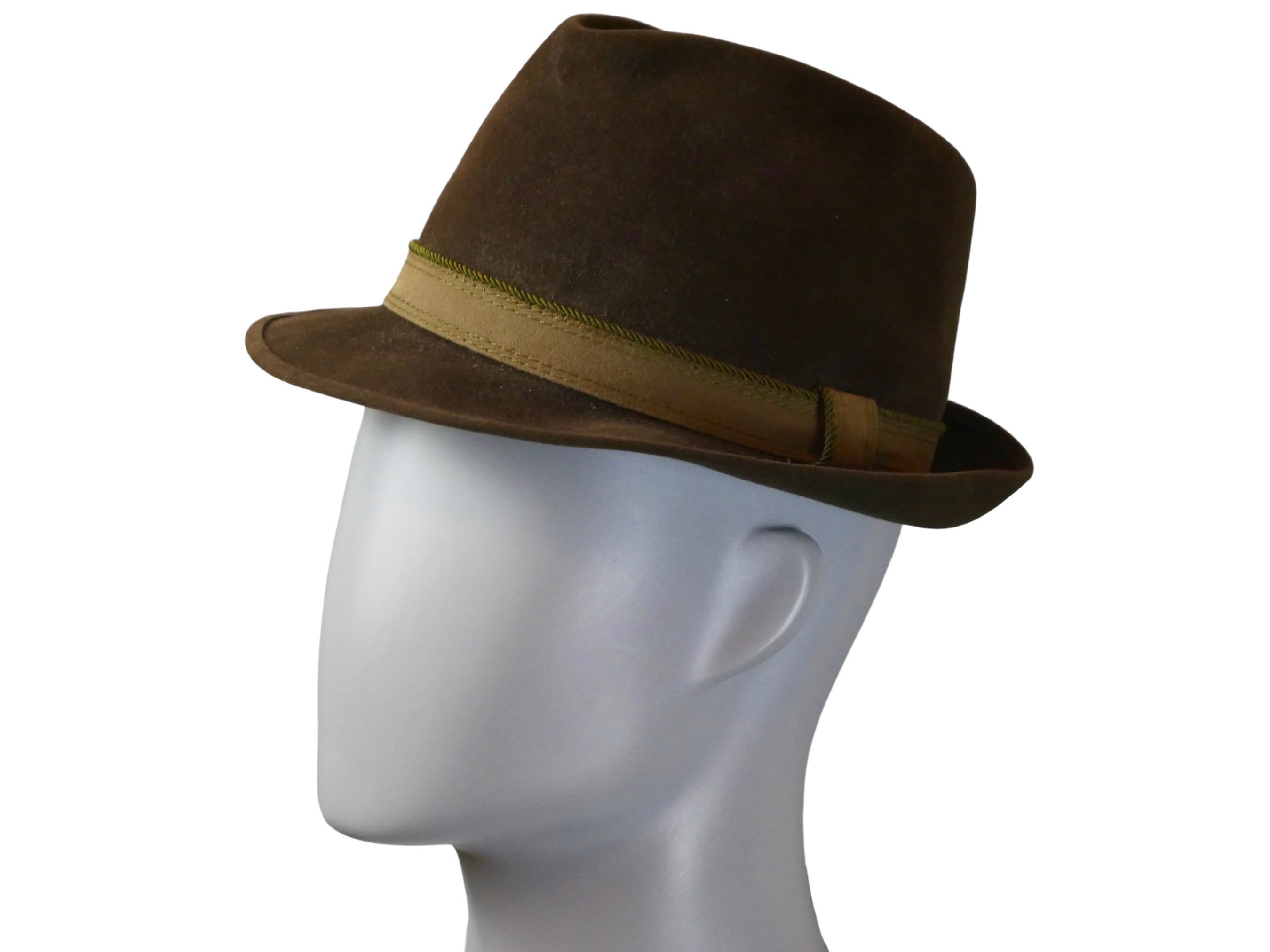 Vintage trilby hat outlet