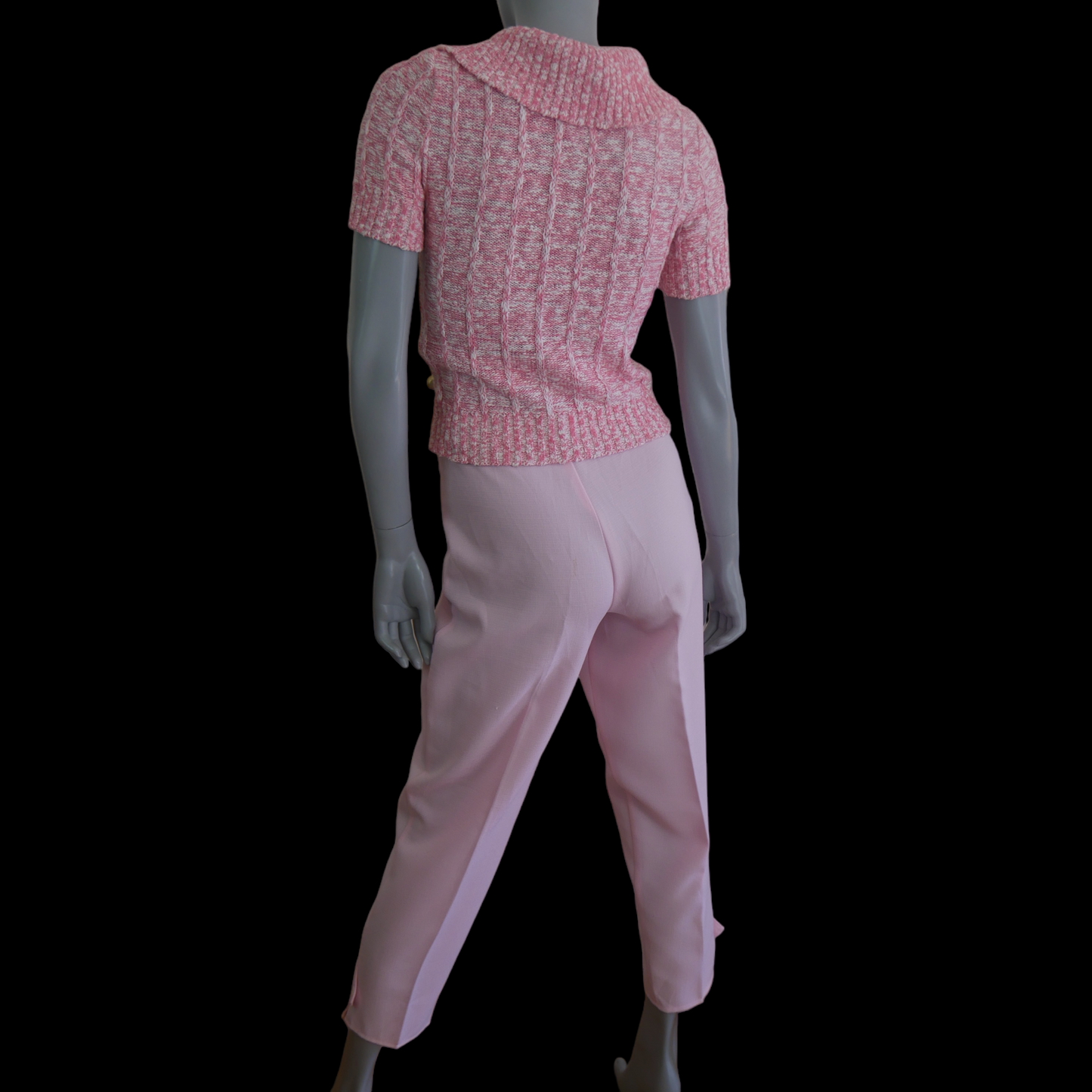 80s Vintage Pink Pants Leo Gabor Vintage
