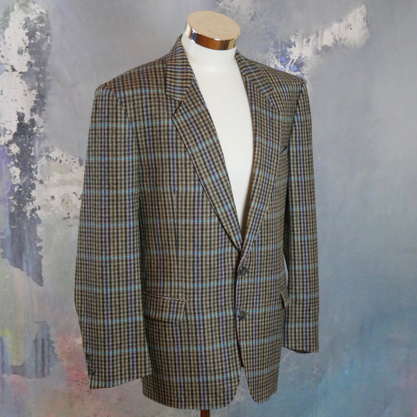 1980s Vintage Men's Blazer | Large