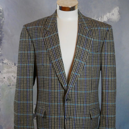 1980s Vintage Men's Blazer | Large